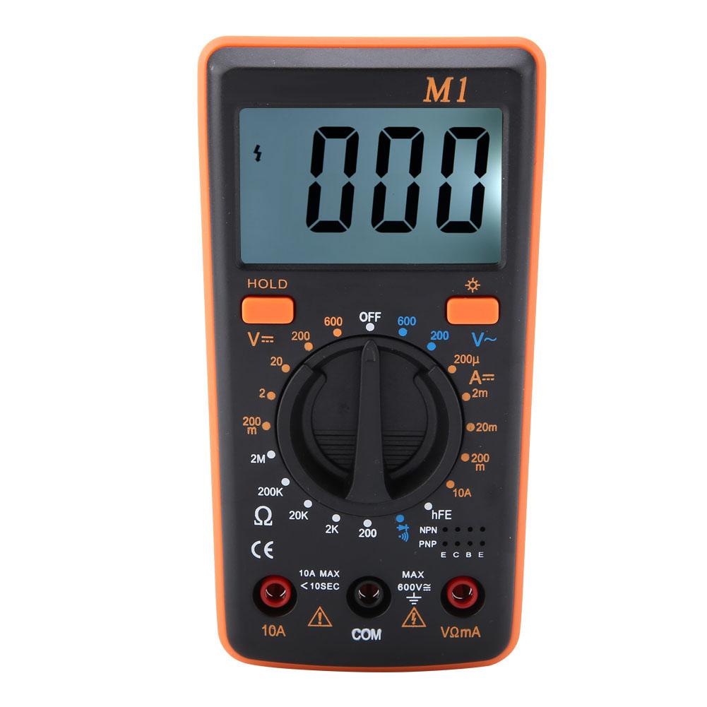 ANENG M1DC AC Voltage Current Resistance Digital Multimeter Tester 0 celsius  50 celsius (orange)