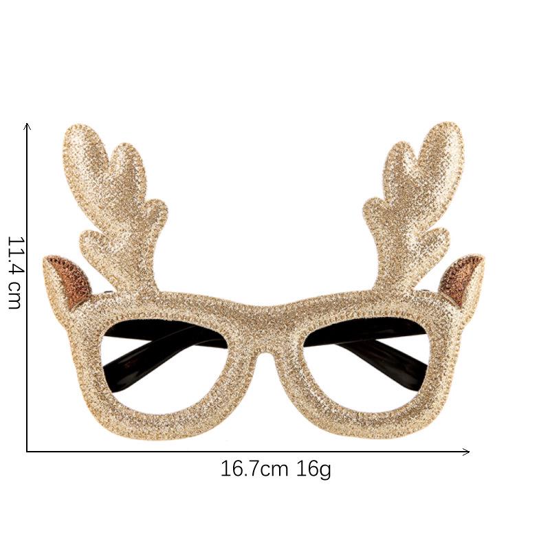 Festive Headband Eyeglass Frames: Christmas, Halloween, Valentine's Day & Party Glasses with Santa Claus Design