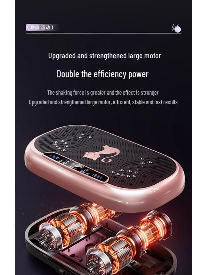 Home Fat-Burning Rhythm Machine: Full-Body Shaker for Belly Slimming & Waist Reduction Exercise