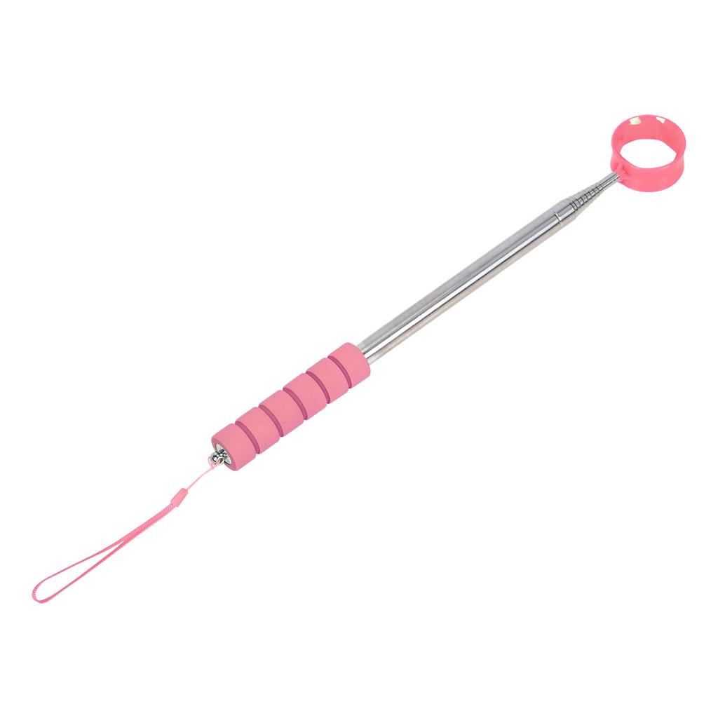 Golf Ball RetrieverTelescopic Stainless Steel Shaft High Durability Double-Sided Ball Picker Upper Grabber Golf Gifts for Golfer
