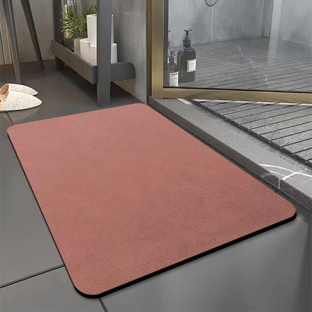 2 шт. Однотонный коврик для пола из диатомовой грязи — фото 14