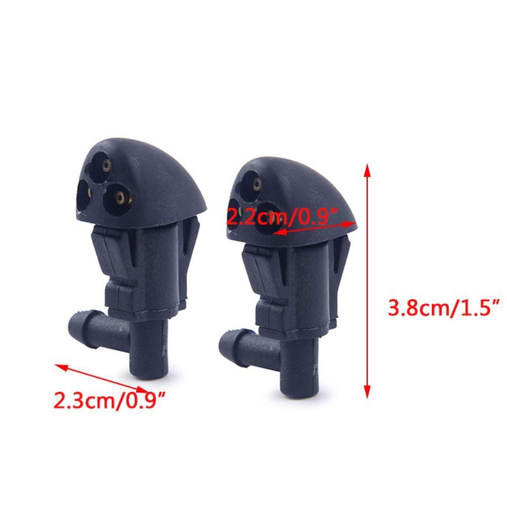 Nozzles 3-Hole Car Windscreen Washer Automobile Wiper Nozzles Water Spray Jets Nozzles Wiper Blade