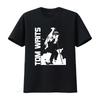 Tom Waits Live Signature T Shirt Black Men's S 5XL Rock Music Fan Unisex Homme Soft Graphic Ve