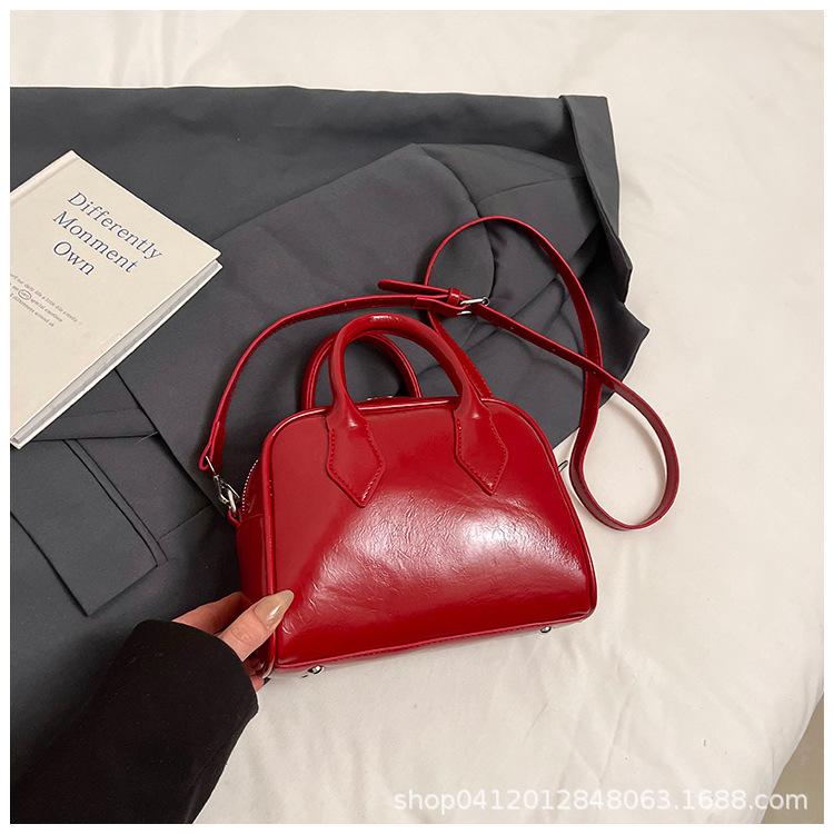 

Нишевая простая ручная сумка-корзина для овощей женская 2025 весна новая корейская версия модная сумка на плечо высококлассная сумка-мессенджер