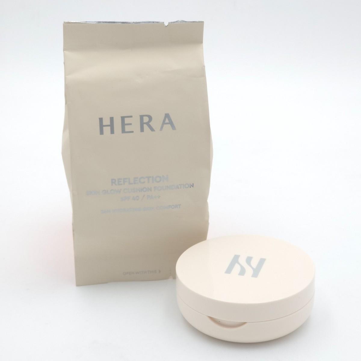 

Hera Reflection Skin Glow Cushion Foundation Special Set 23N1 Beige SPF40/PA++15g Only Refill Korean Luxe Brand Store