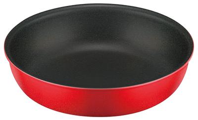 Durable Series Frying Pan with Removable Handle 20cm Bright Red BTR KVC-020