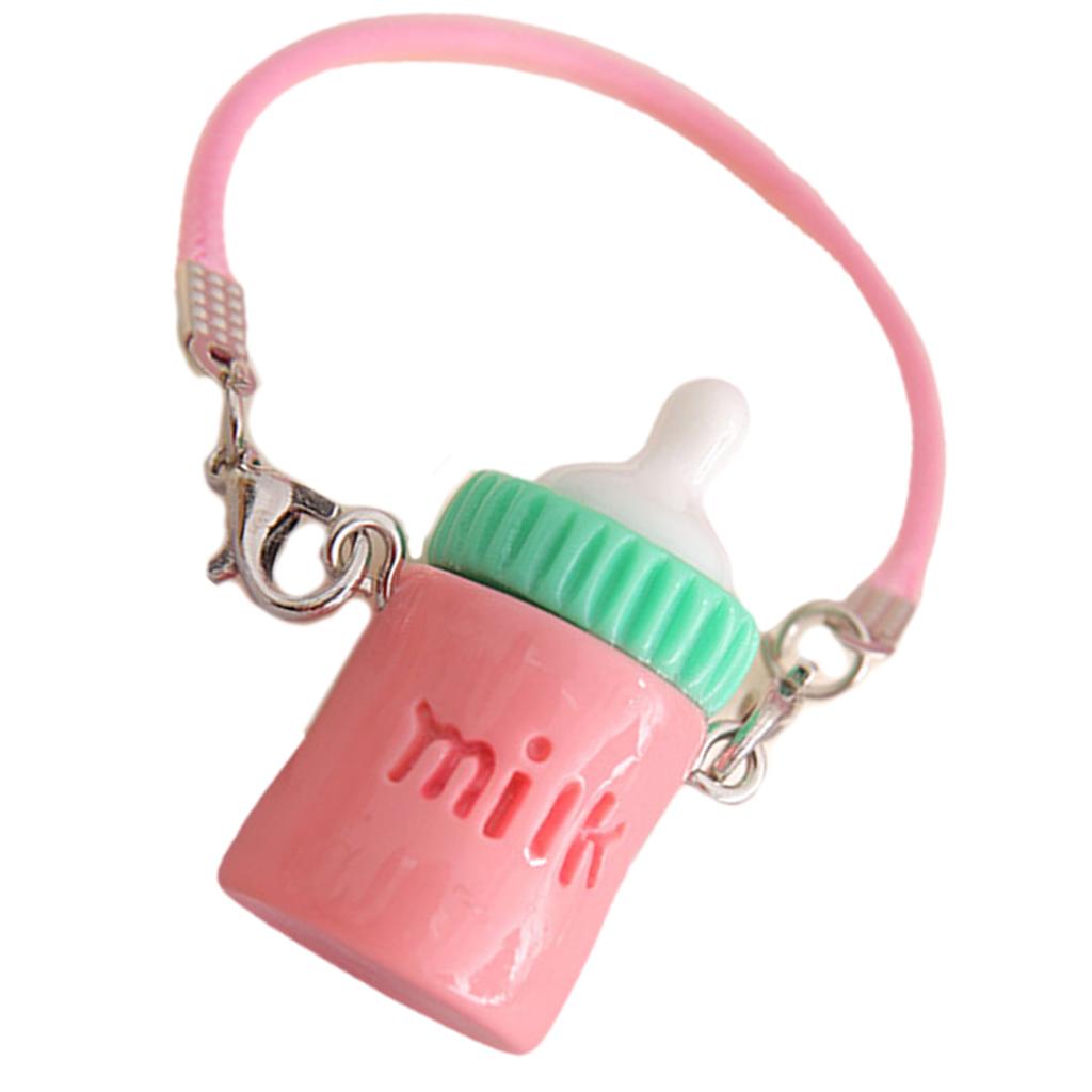 Mehrzweck Kleiner Wasserflaschenanhänger Resin Schlüsselanhänger Zubehör Praktisch für Mädchen Puppenhausdekoration Geschenke