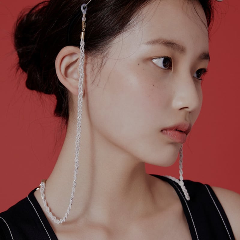 

viollina Цепочка для очков_#2 Gold+White