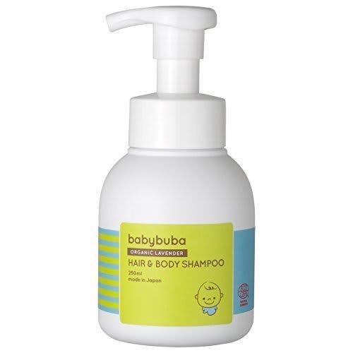 Babybuba Organic Baby Shampoo, Hair & Body Foam Type, Moisturizing and Hydrating for Baby Skincare, Made In Japan, Safe for Newborns and Up, Suitable