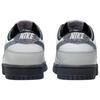 Nike Dunk Low LX Glitter Swoosh Sneakers da Donna Grigio Bianco Grigio Fumo Chiaro HQ3462-191