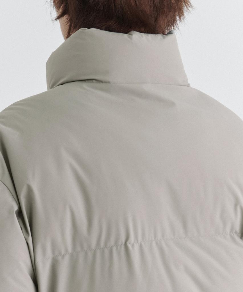 Musinsa Standard Daily Puffer Short Padded Jacket [Grayish Beige]