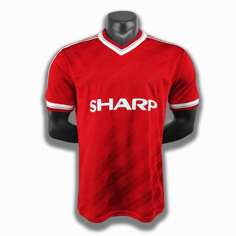 Vintage 1986 Manchester United Retro Soccer