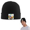 Sunny Bunnies Anime Cartoon Warm Knitted Cap Hip Hop Bonnet Hat Autumn Winter Outdoor Beanies Hats for Unisex Adult