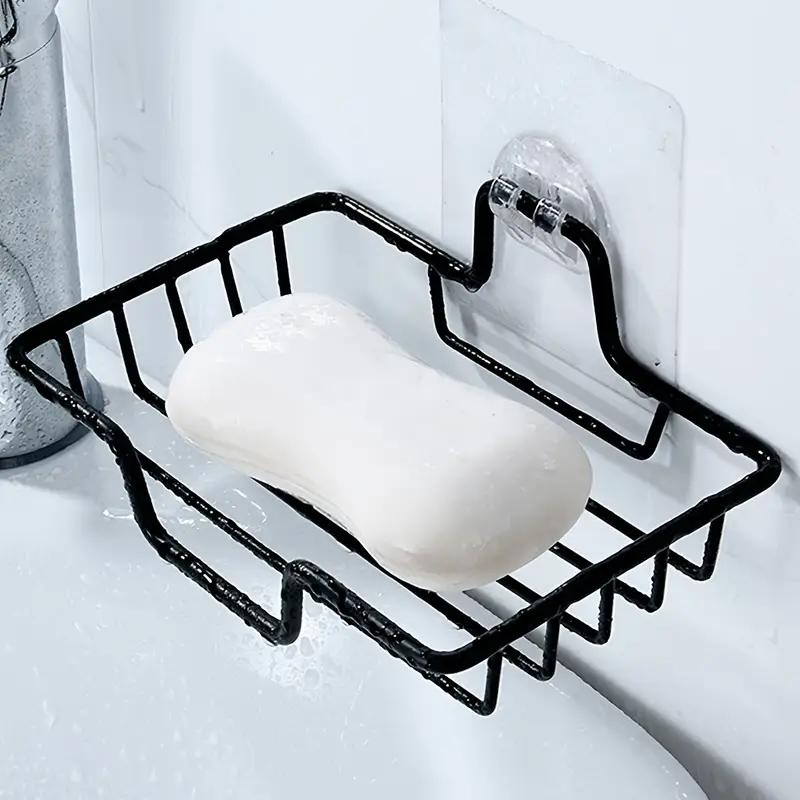 

Мыльница из нержавеющей стали – Настенная, без сверления, вмещает 2 куска мыла, дренажные отверстия, декор для ванной комнаты на Хэллоуин и Рождество