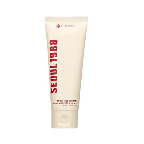 

Seoul 1988 Snail Cream: Snail Mucin 93% + Rice Cream 100ml