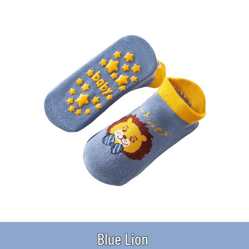 

2025 3D Мультяшные Низкие Носки-Батуты для Малышей с Гелевой Пяткой Size M (1-3 years)