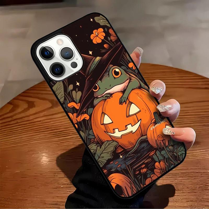 Vintage Retro Frog Mushrooms Phone Case For iPhone 17 Air 16 15 14 13 12 11 Pro Max Max Plus Bumper Case Cover