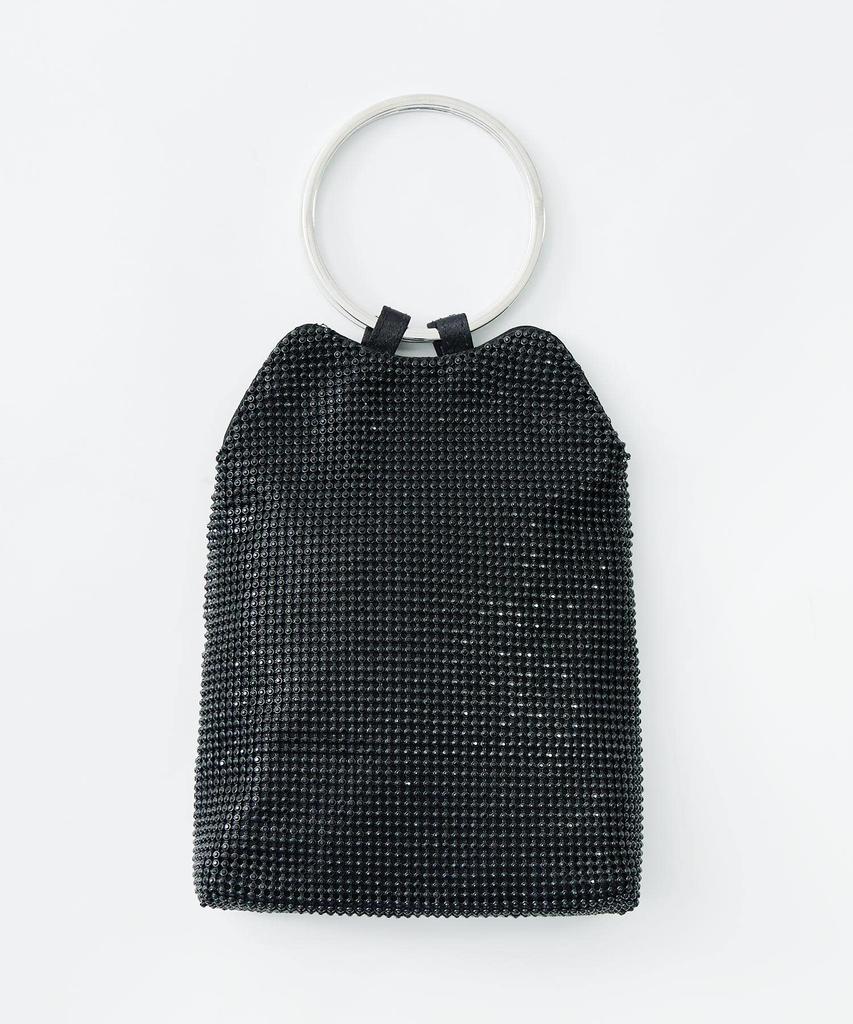 Party Handbag Party Bag 2way Ring Handle Shoulder Bag Mini Tote Rhinestone Bijou Clutch Bag Mini Bag Dress Occasion Wedding Ceremony Entrance Ceremony