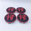 4 szt. 60 mm 10-pinowe Nakładki na środek koła Emblemat Pokrywa piasty Felgi Logo Dekielek piasty Akcesoria samochodowe Do Alfa Romeo Mito 147 156 159 166