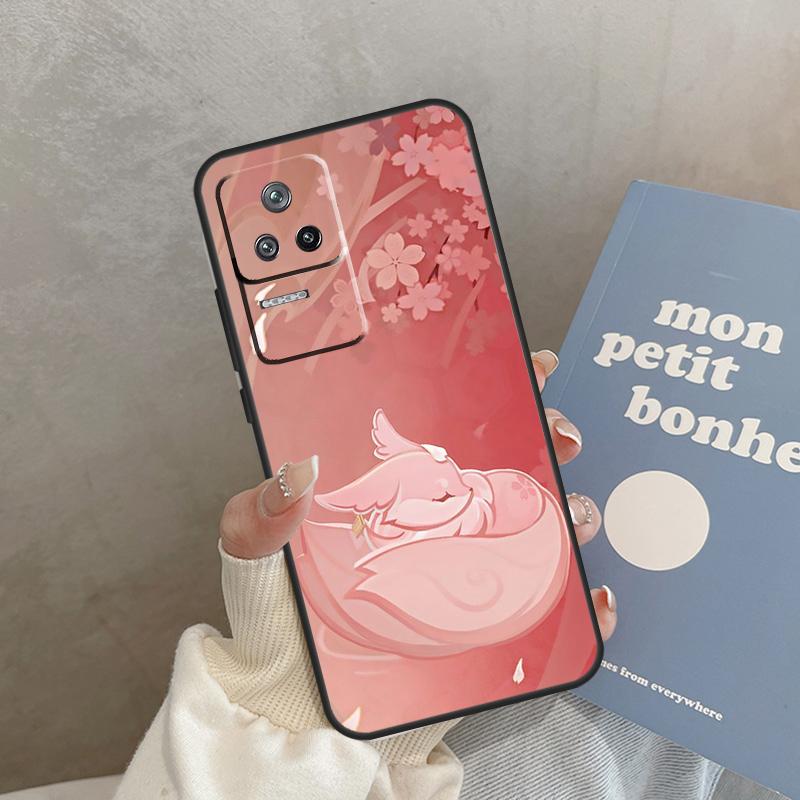 Genshin Impact Yae Miko Case For Xiaomi 15 14 Ultra 13T 14T 15T Pro 17 Pro Max POCO X7 Pro X5 X6 F5 F6 F7 F8 Cover