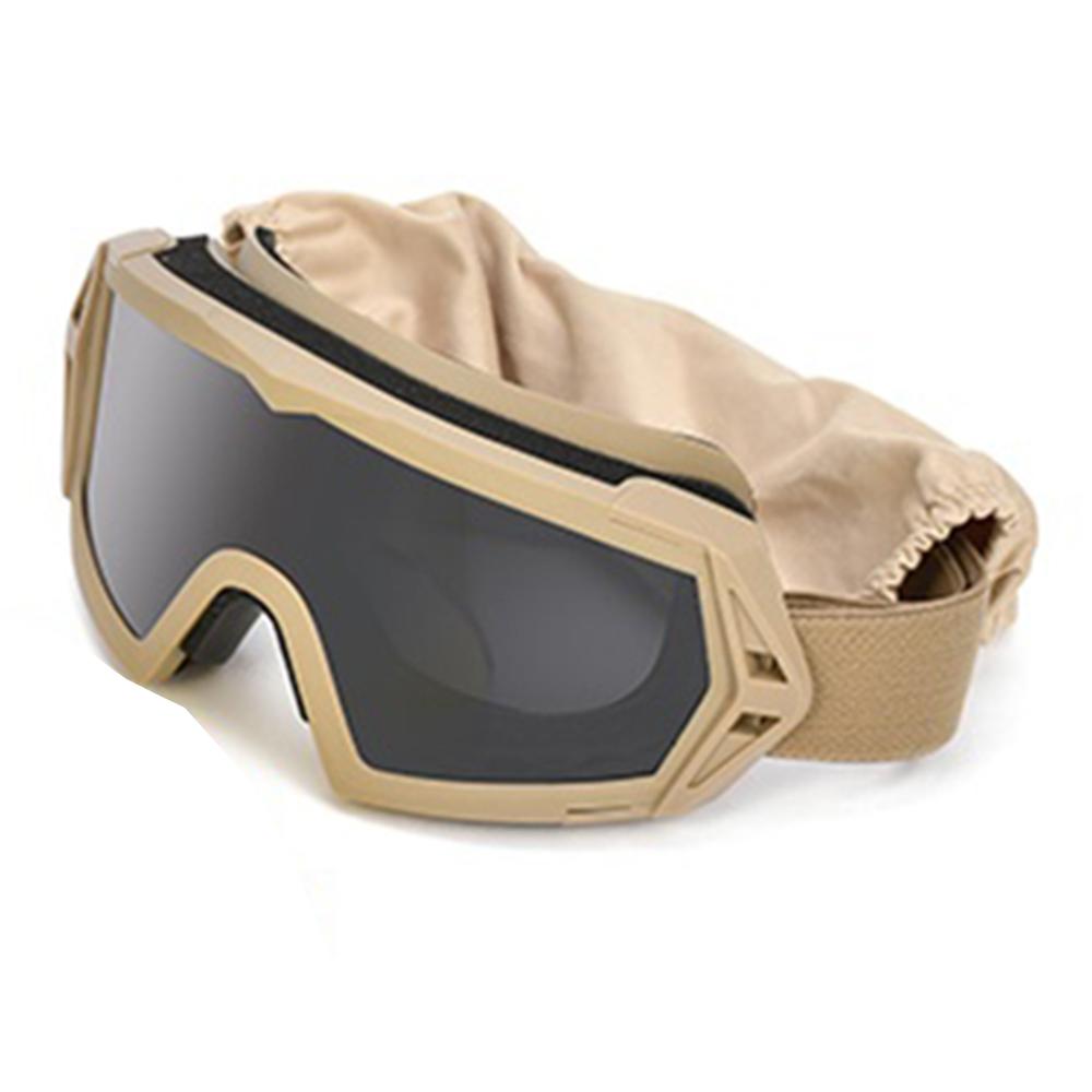 Taktische Sicherheit Outdoor-Sportarten Militärisches Schießen Paintball-Brille Antibeschlagbrille Jagd Radfahren Brille