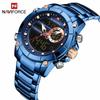 9163 Men Fashion Sport Wrist Watch Steel Waterproof Dual Display Luxury Watches Relogio Masculino Digital Quartz Watch