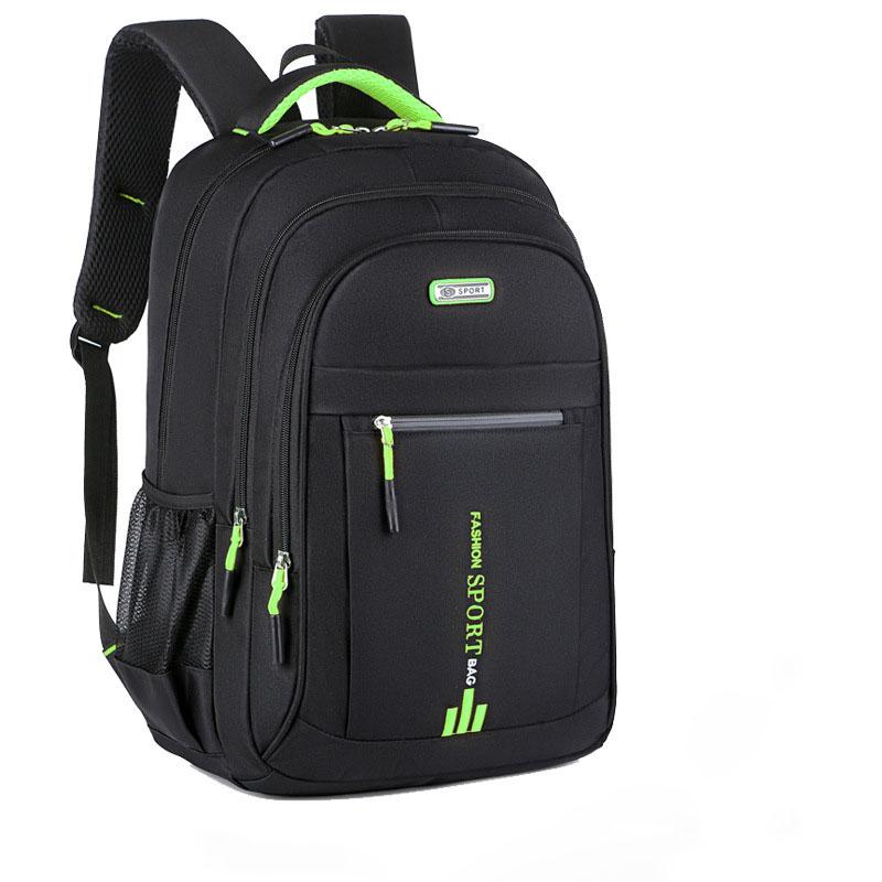 Spring Backpack Male Leisure Business Travel Backpack Large Capacity Junior High School Bag Female Computer Men's Bag