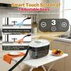 Steam Cleaner 2500W, Hand Steam Cleaner, 1600ML Water Tank, 3 Adjustable Speeds, for Windows, Kitchen, Car, Floor