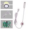 Sewing Machine Light Flexible Gooseneck 30-Bulb 2W LED Light Magnetic ON/Off Button for Household Use Workbench