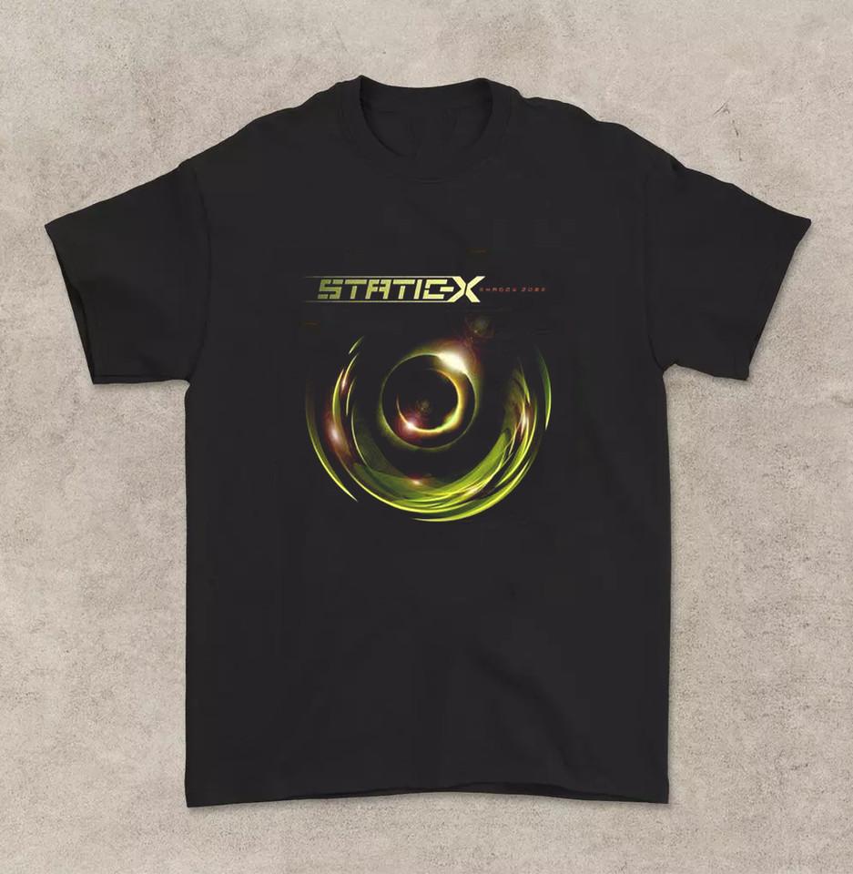 

Static X Band Shadow Zone Short Sleeve T shirt Tops Tee Full Size S-4XL 2XL