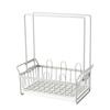Sponge Rag Rack Dishcloth Drying Rack Sink Faucet Detergent Sponge Holder   for Kitchen Countertop