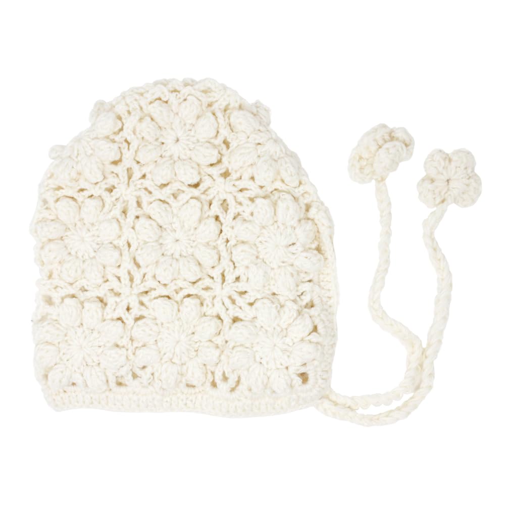 

Baby Bonnet Hat Ivory [MILASIC] TN-HTBY слоновая кость