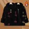 Mink winter winter coat coat velvet medium and long old lady thickened padded jacket women