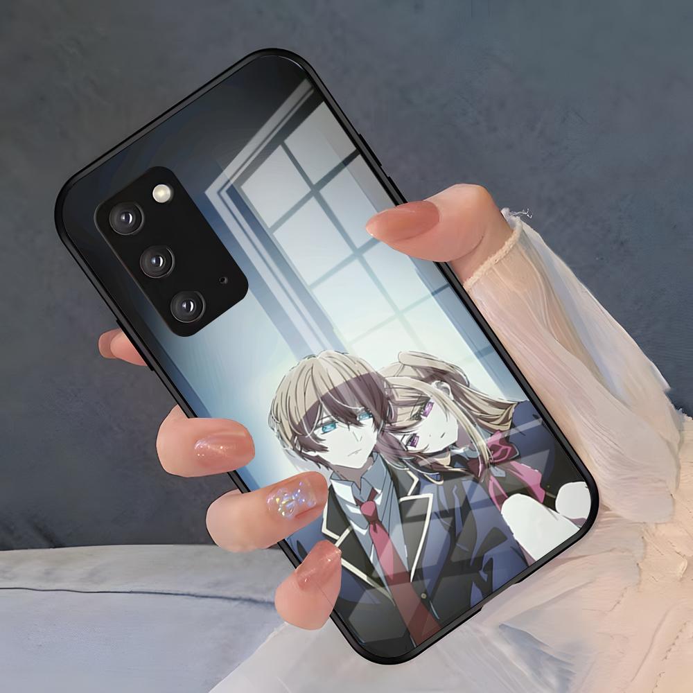 Anime Oshi No Ko Phone Case For Samsung S26 S25 Plus S20 S20 Plus S22 Ultra S23 FE S21 Plus S21 Ultra Glass Cover