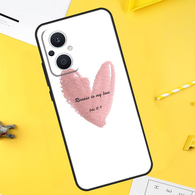 Christian Scripture For OPPO Reno 7 8 Lite 8T 14F 13F 11F 12F 10 11 12 13 14 Pro OPPO Find X5 X6 X8 X9 Pro Case
