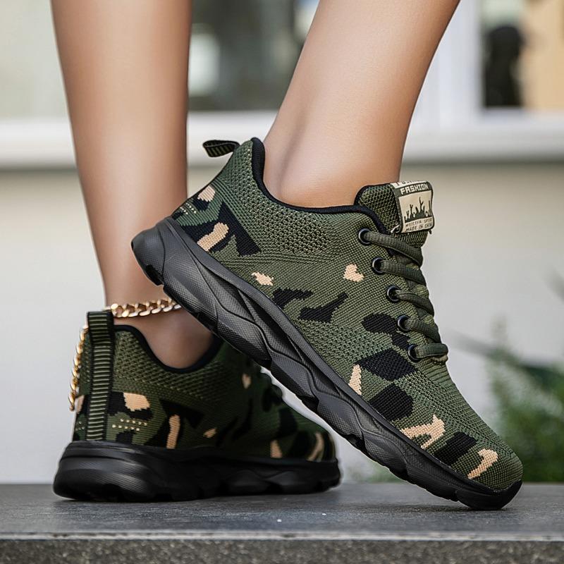 YRZL Fashion Women Shoes Lightweight Comfortable Mesh Sneakers Anti Slip Athletic Flat Shoes Running Women Sports Shoes Sneakers
