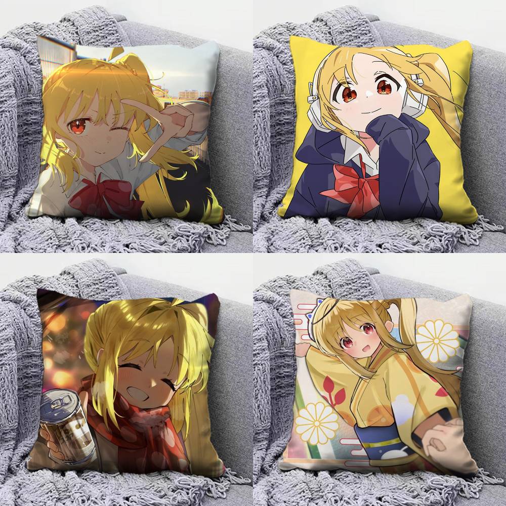 Nijika Ijichi Anime Girl Home Sofa Cushion Covers And Aecorative Custom Pillow Covers