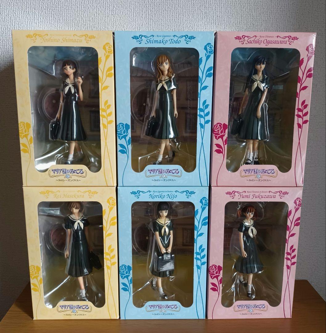 

[USED] Shimako Todo and 6 other figures Maria-sama ga Miteru figures