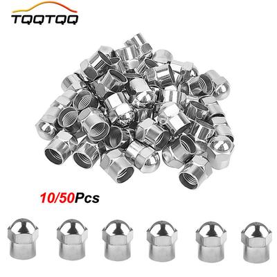 10/50Pcs Tire Valve Cap, with O Rubber Ring, Plastic Dust Proof Covers Universal Fit for Cars, Bicycle, Trucks, Motorcycles