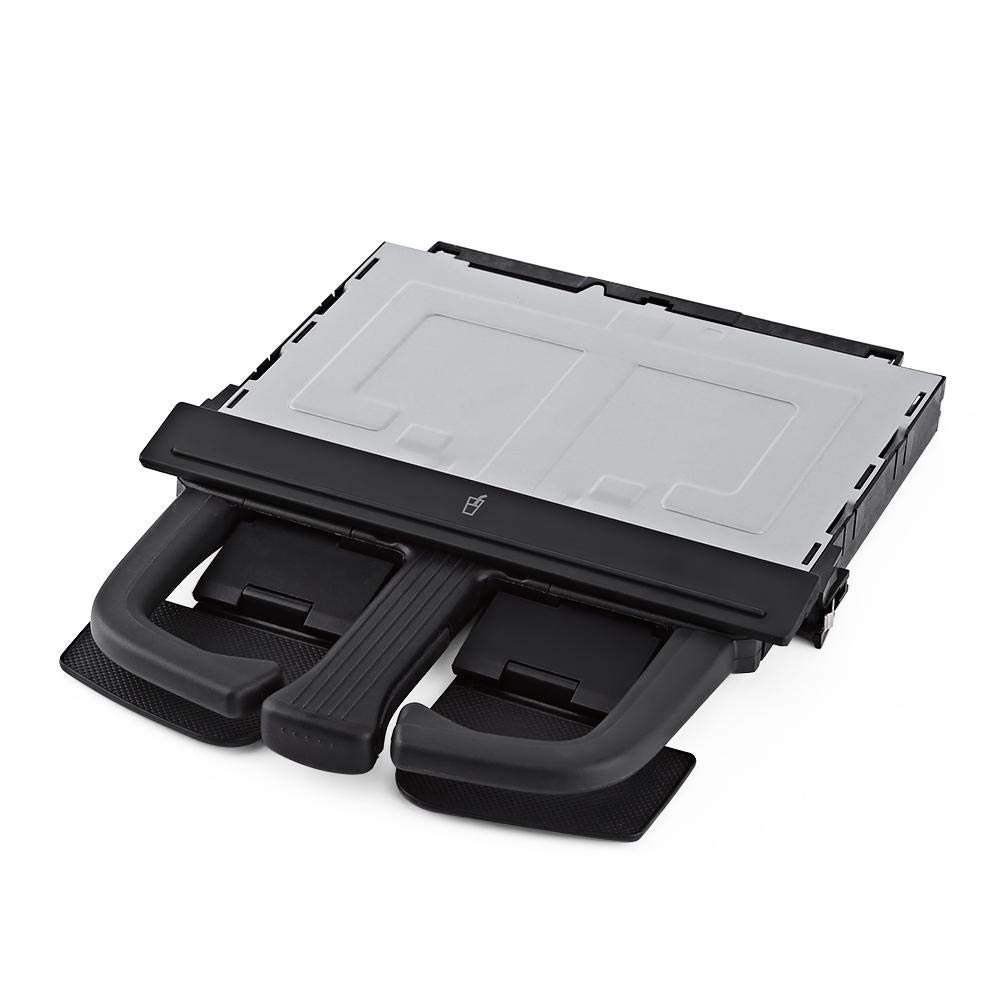 

Akozon A3 Sliding Car Cup Holder Black Dashboard, чёрный