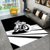 3D Motorcycle Racing Carpet Family Living Room Bedroom Decoration Door Mat Playroom Children Play Non-Slip Floor Mat