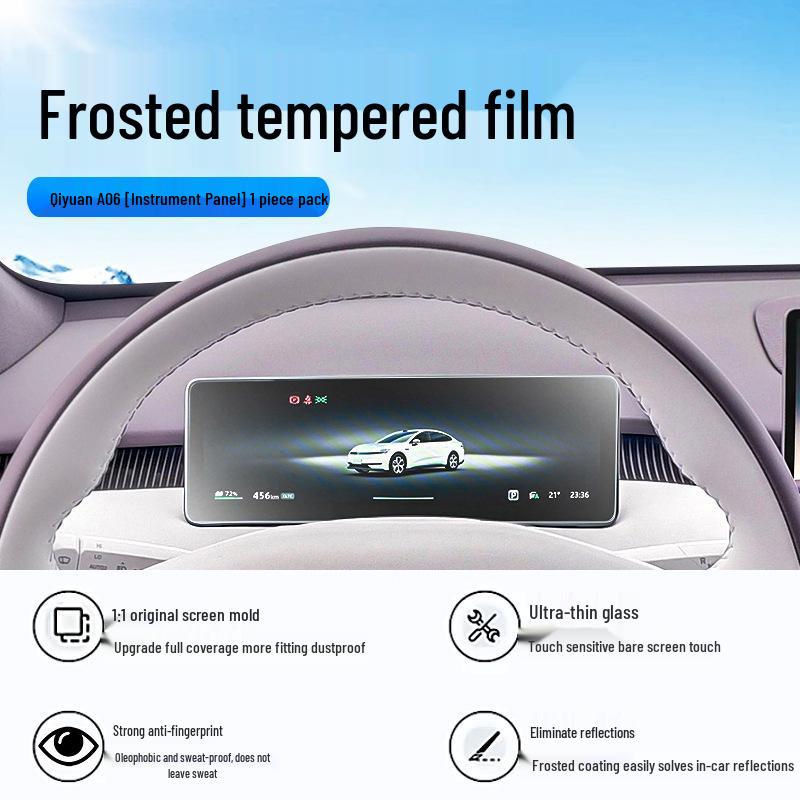 Changan Qiyuan A06 Screen Protector: 25-Model Compatible Navigation Film for Interior Upgrade.