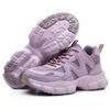 COOU Lightweight Safety Shoes with Steel Toe and Size 41 Women's Cap, Slip-Resistant, Breathable, Puncture-Resistant, Abrasion-Resistant, C01/Purple,