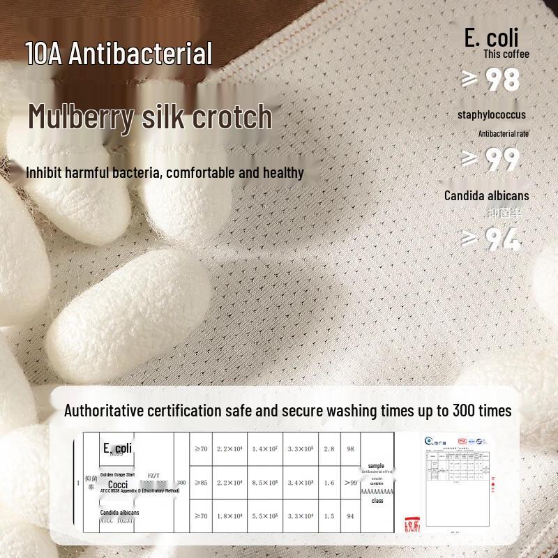 Men's Modal Ice Silk Antibacterial Underwear 3-Pack