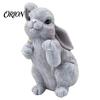 Nail Free Key Holders Easter Rabbit Cartoon Sticky Hook, Resin Adhesive Wall Hanger, Small Item Organizers Bunny Decorative Storage Hook for