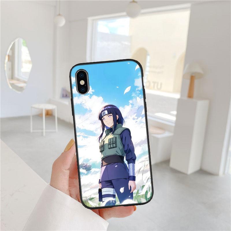 LO66 Naruto Hyuuga Hinata Soft Shell Phone Case for OPPO A3 Pro A72 A74 A76 A77 A77S A78 A79 A94 A95 A18 A40M A58