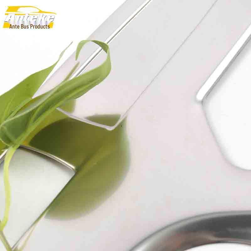 GS4 Full-Wrap Stainless Steel Center Console & Gear Shift Decorative Water Cup Frame Sticker