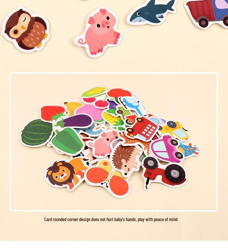 Early Education Shadow Matching Game: Handmade Kindergarten Corner Toy