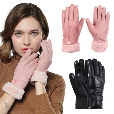 Motorcycle Heating Gloves Waterproof Thermal Touch Screen Gloves Winter Hand Warm USB Electric Heated Gloves for Cycling Skiing