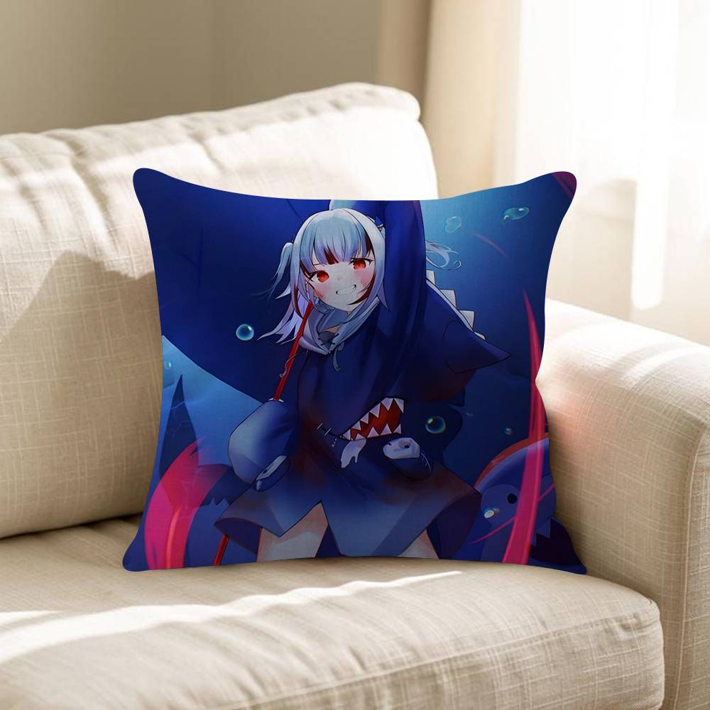 GGawr Gura Kissenbezug Toon Geschenk Kissenhülle Schlafzimmer Zuhause Sofa Stuhl Sitz Dekor Kissenbezug